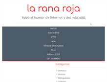 Tablet Screenshot of laranaroja.com
